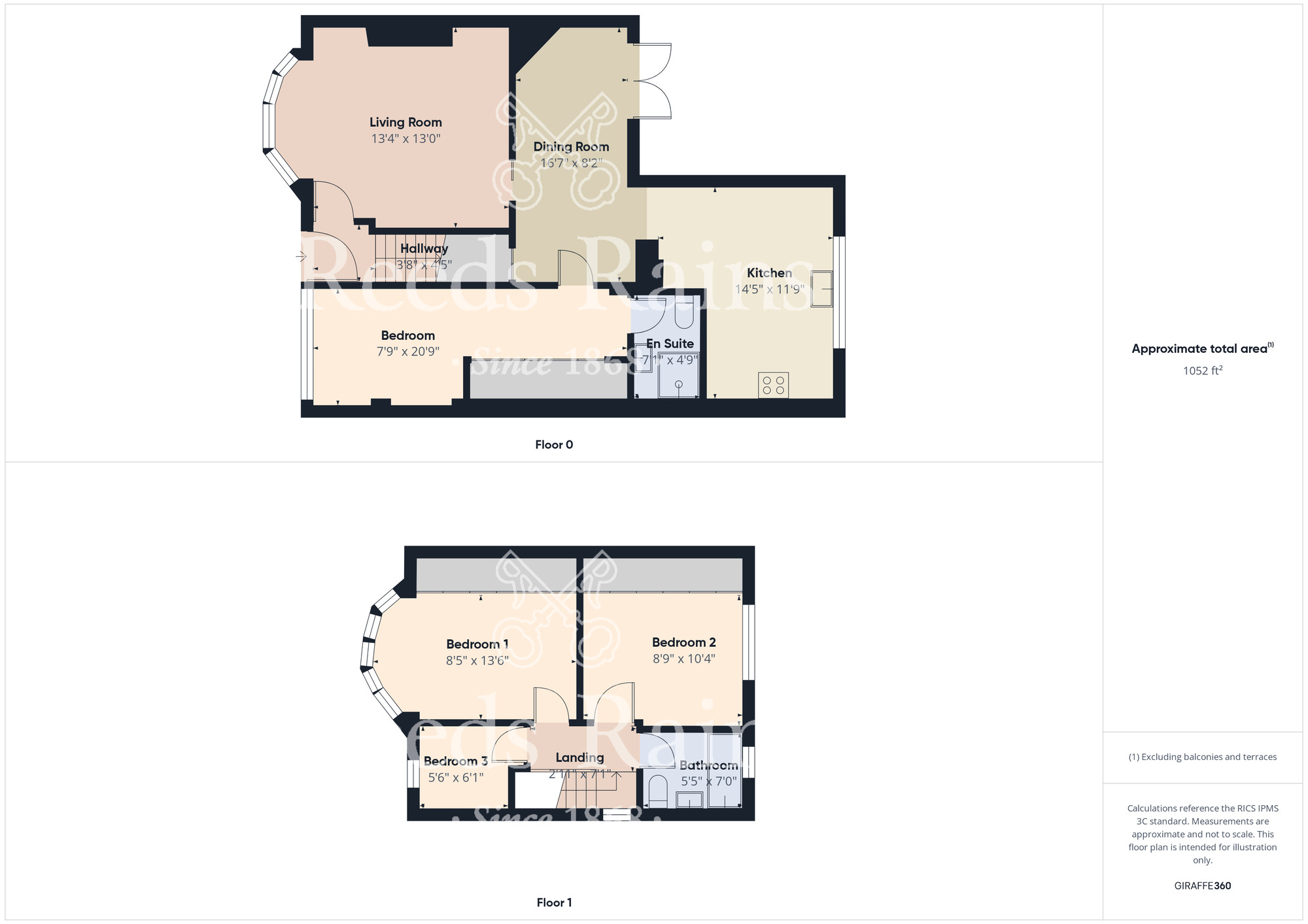 Floorplan of 4 bedroom Semi Detached House for sale, Abdale Avenue, Middlesbrough, North Yorkshire, TS5