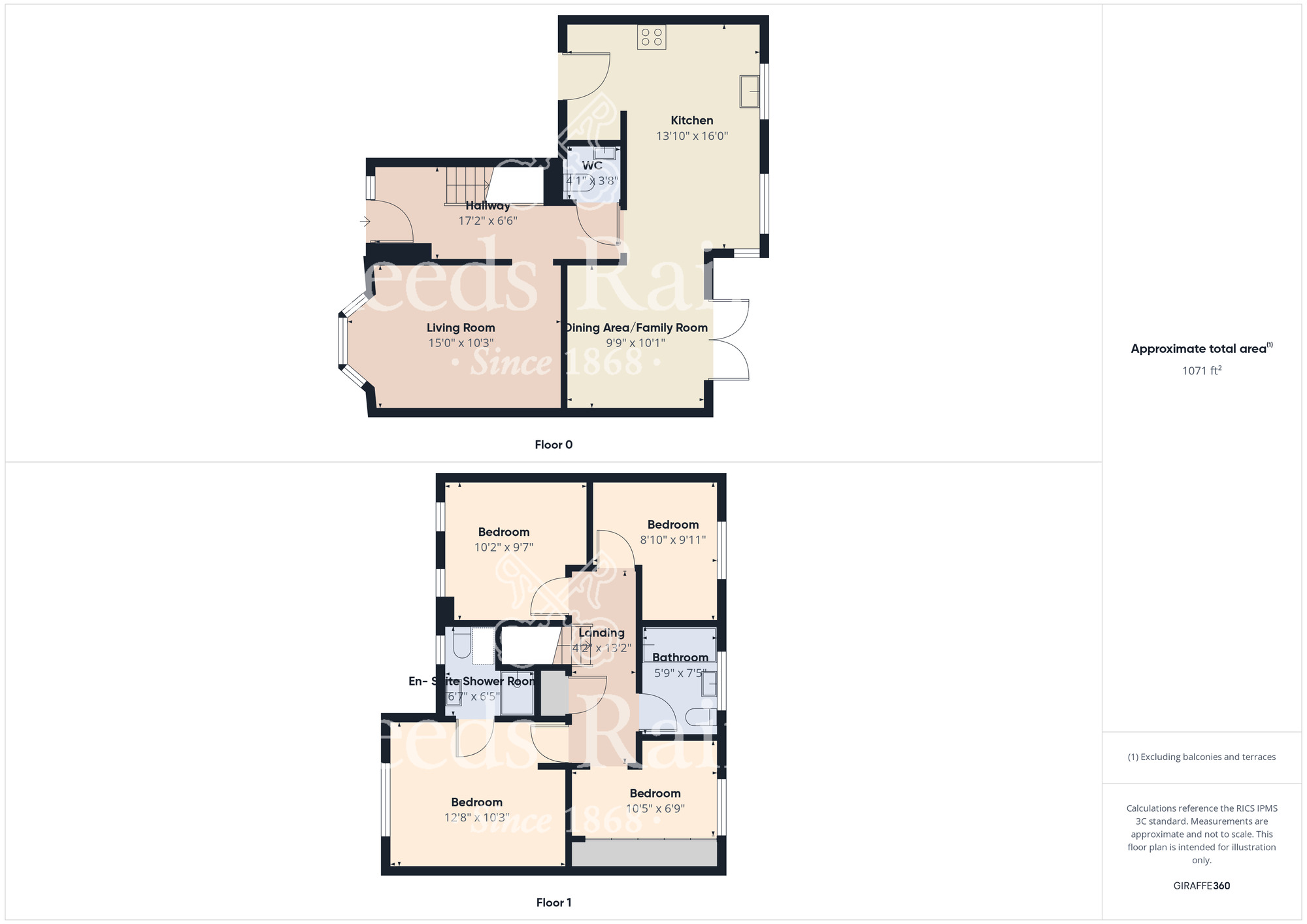 Floorplan of 4 bedroom Detached House for sale, Raines Court, Middlesbrough, North Yorkshire, TS4