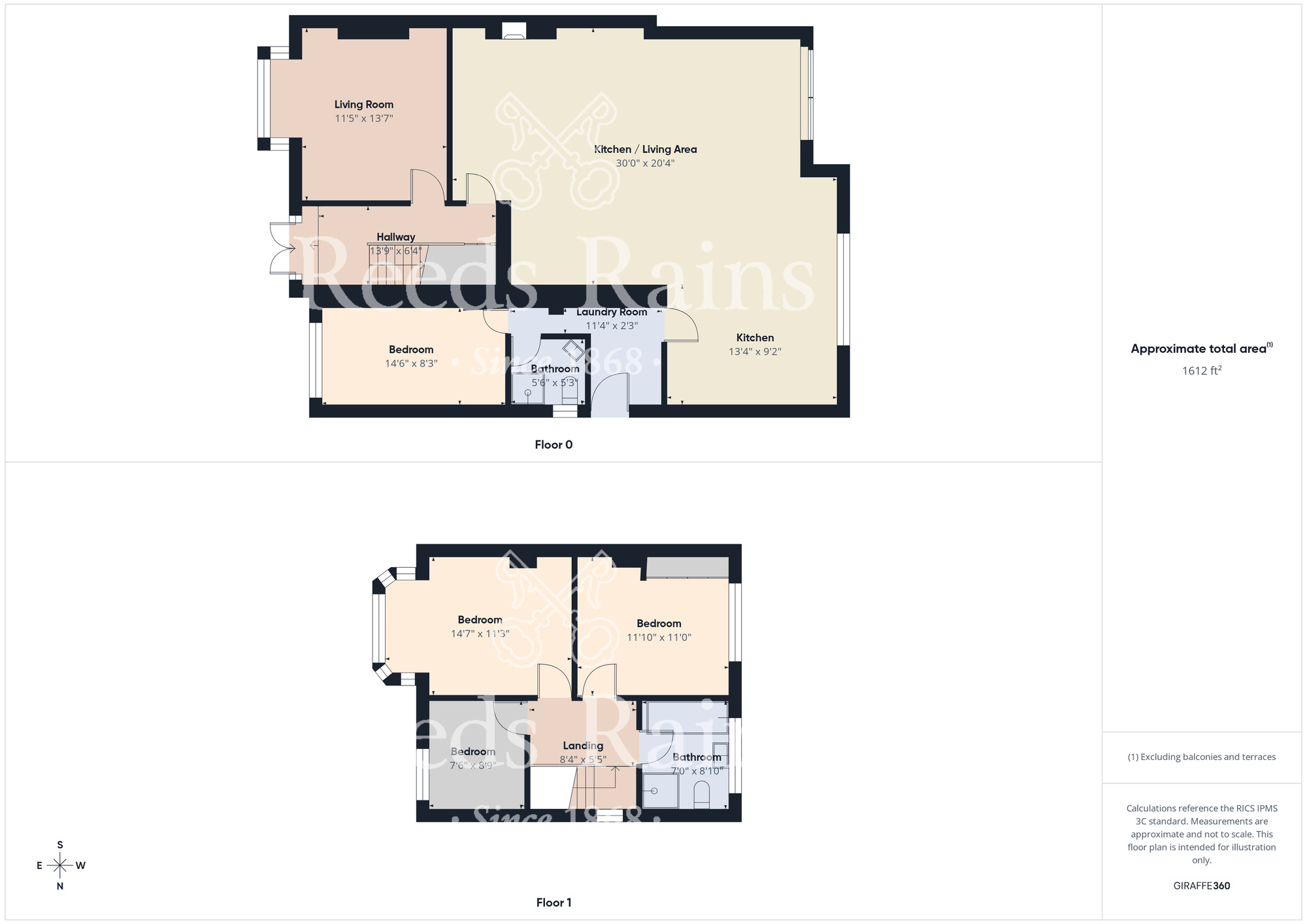 Floorplan of 4 bedroom Semi Detached House for sale, Parkway Drive, Middlesbrough, North Yorkshire, TS6