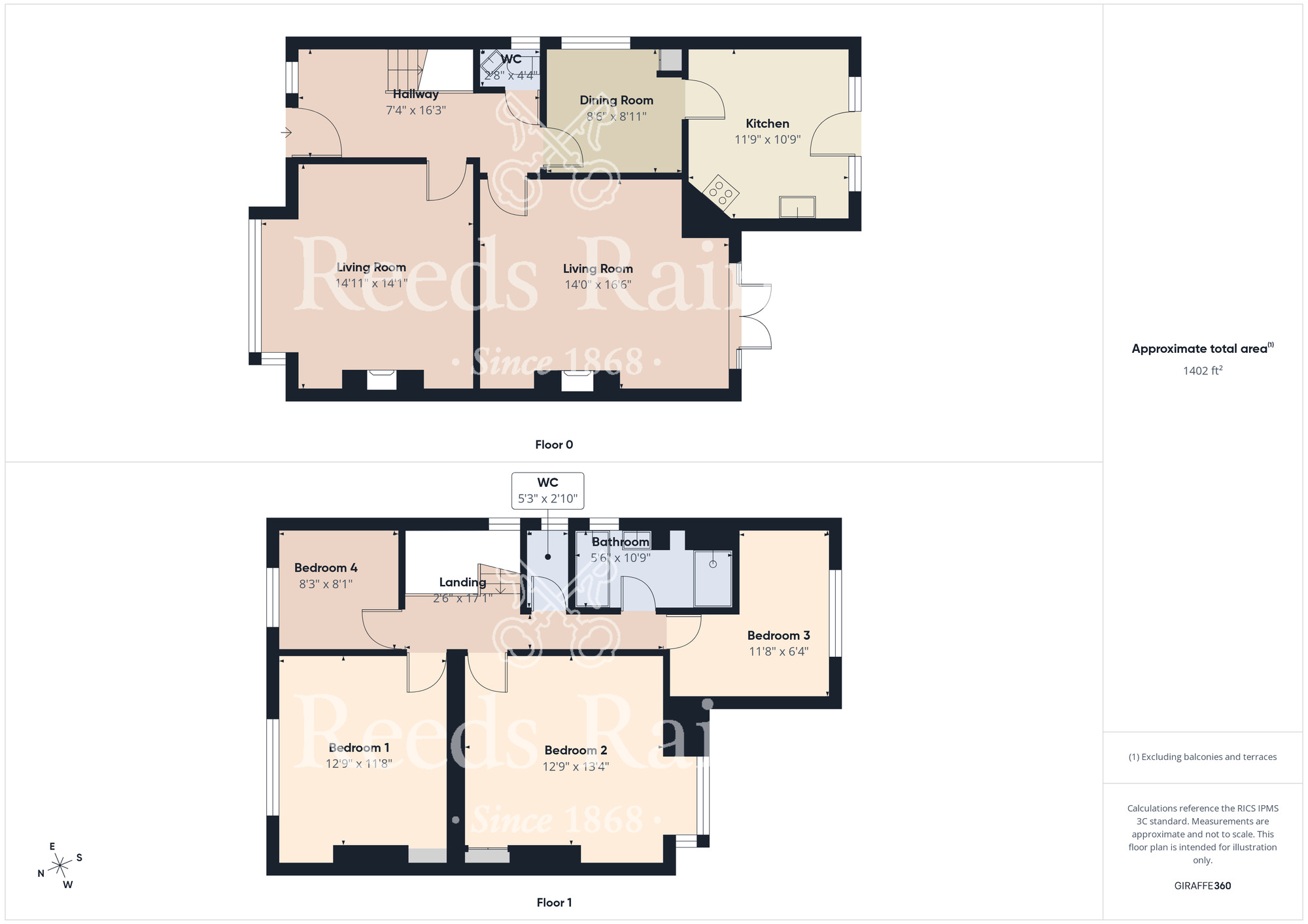 Floorplan of 4 bedroom Semi Detached House for sale, Emerson Avenue, Middlesbrough, North Yorkshire, TS5