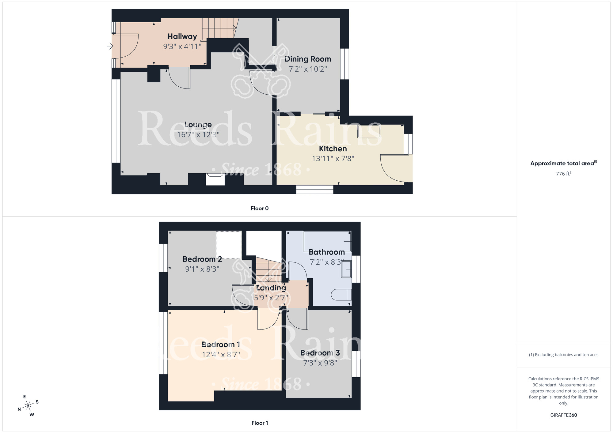 Floorplan of 3 bedroom End Terrace House for sale, Price Avenue, Middlesbrough, North Yorkshire, TS5
