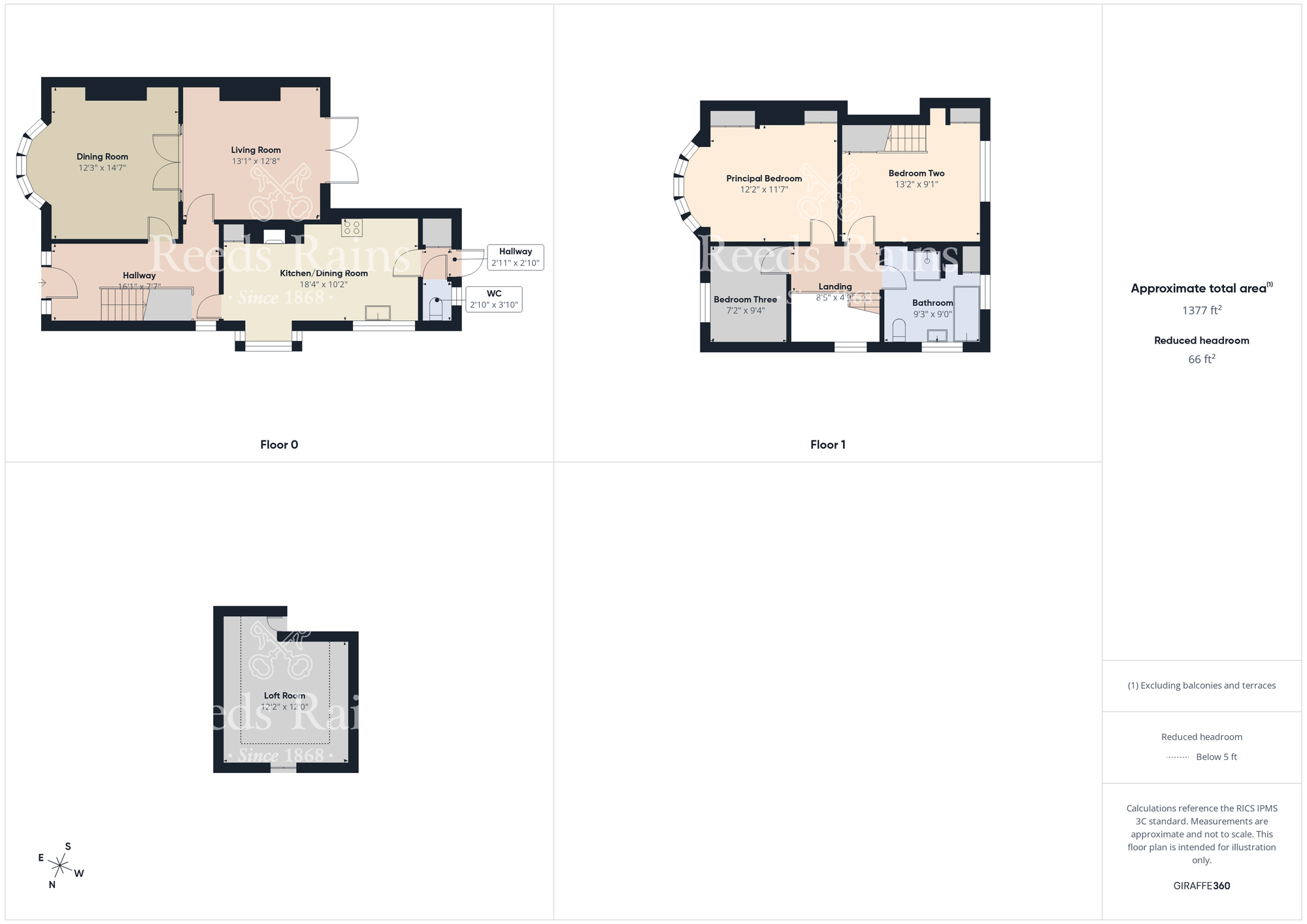 Floorplan of 3 bedroom Semi Detached House for sale, Acklam Road, Middlesbrough, North Yorkshire, TS5