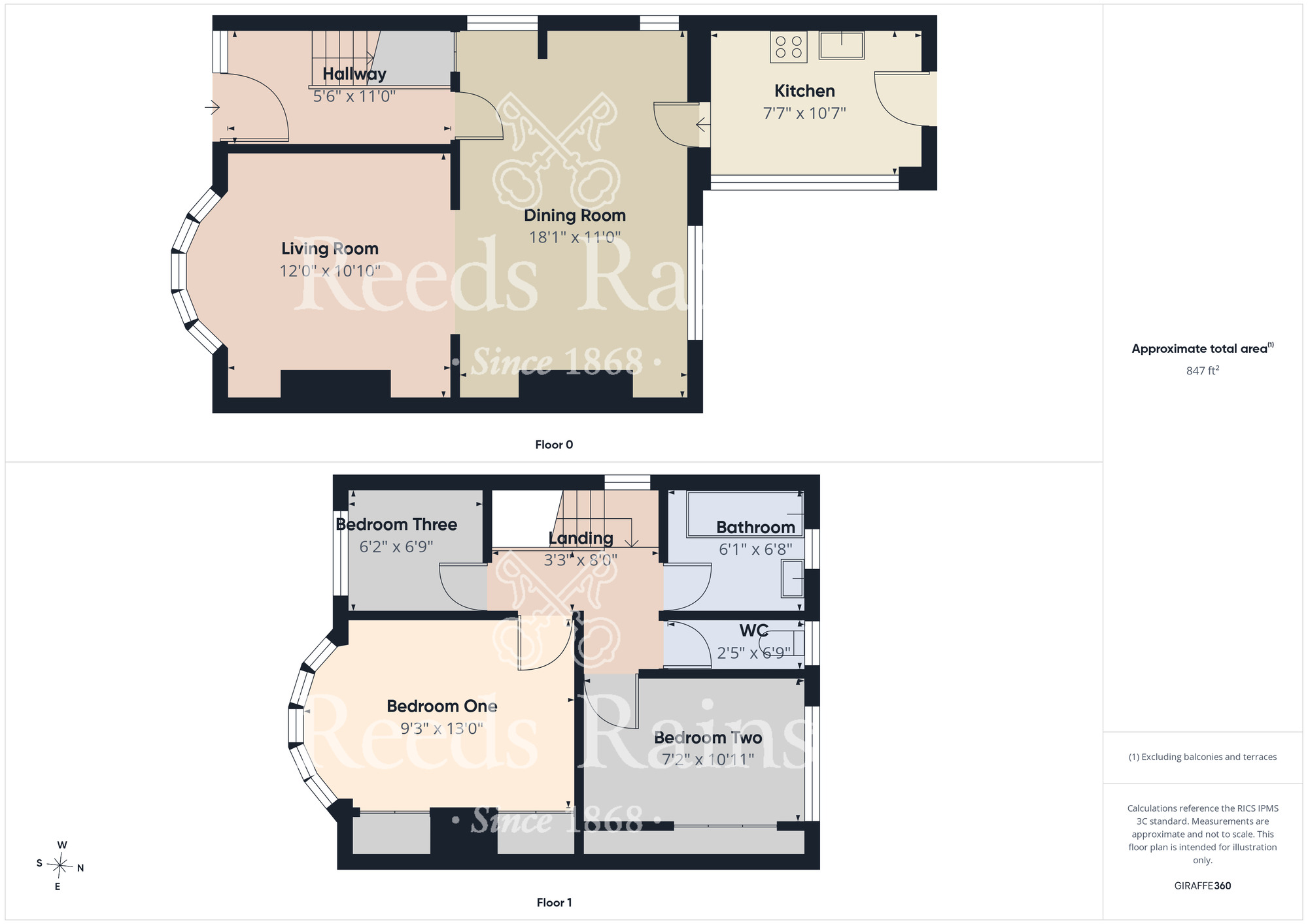 Floorplan of 3 bedroom End Terrace House for sale, Maldon Road, Middlesbrough, North Yorkshire, TS5