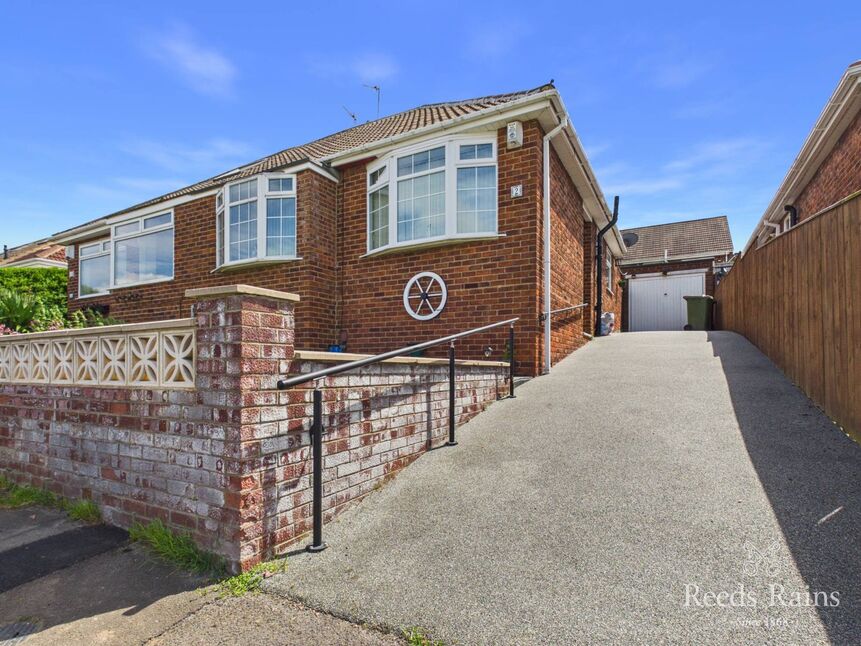 Main image of 2 bedroom Semi Detached Bungalow for sale, Brooksbank Road, Ormesby, North Yorkshire, TS7