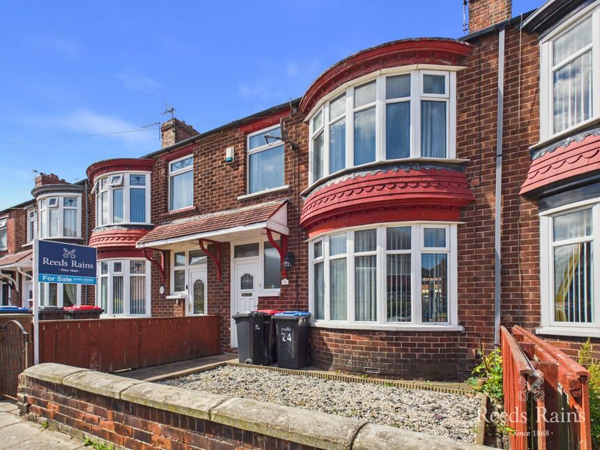 Main image of 3 bedroom Mid Terrace House for sale, Ottawa Road, Middlesbrough, North Yorkshire, TS4