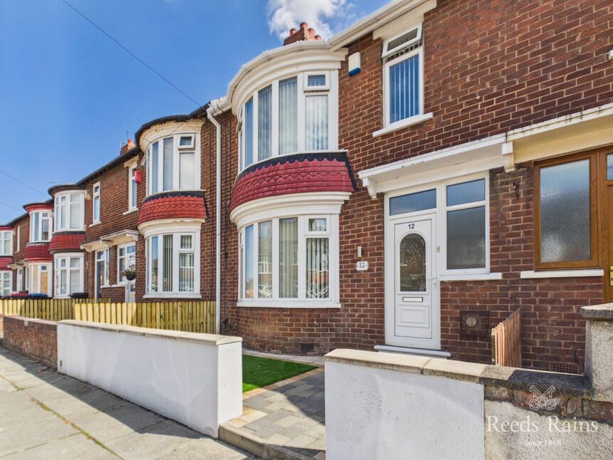 Main image of 3 bedroom Mid Terrace House for sale, Connaught Road, Middlesbrough, North Yorkshire, TS5