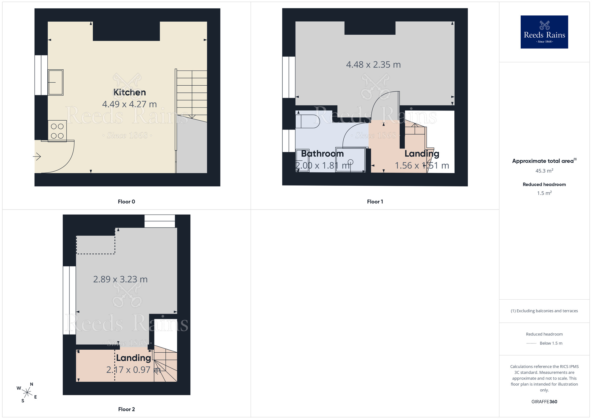 Floorplan of 2 bedroom End Terrace House to rent, South Street, Morley, West Yorkshire, LS27