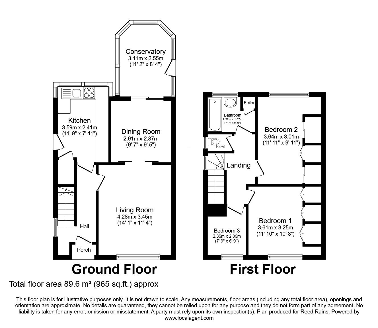 Floorplan of 3 bedroom Detached House for sale, Reedsdale Drive, Gildersome, Leeds, LS27