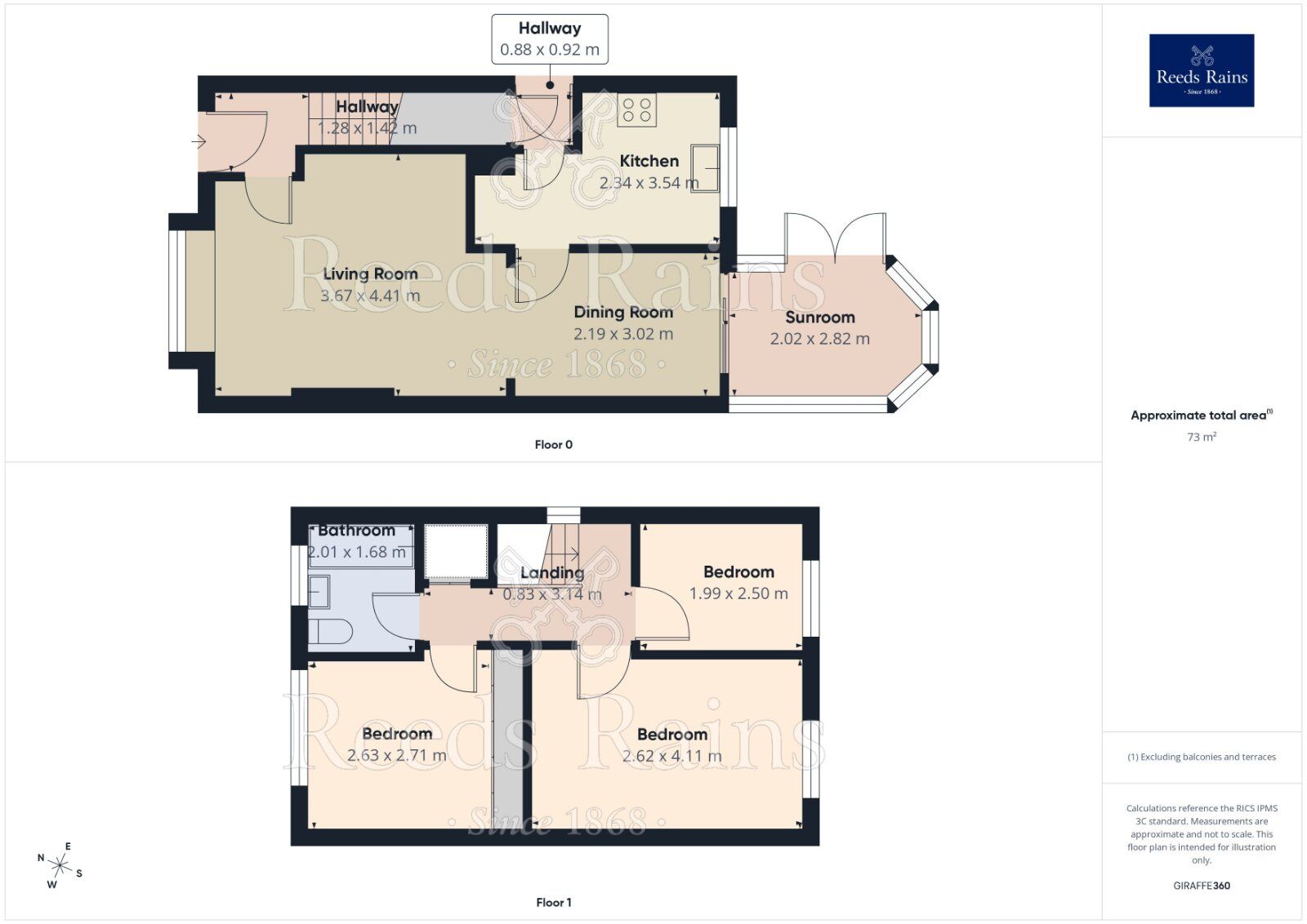 Floorplan of 3 bedroom Detached House for sale, Birk Lane, Morley, West Yorkshire, LS27