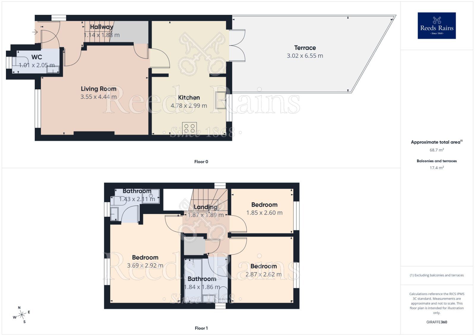 Floorplan of 3 bedroom Detached House for sale, Shire Road, Morley, West Yorkshire, LS27