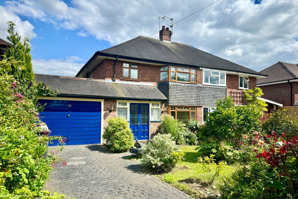 Main image of 3 bedroom Semi Detached House for sale, Sandford Road, Nantwich, Cheshire, CW5
