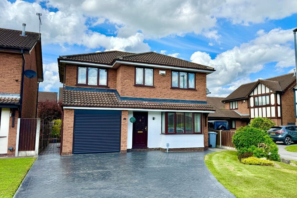 Main image of 4 bedroom Detached House for sale, Thorpe Close, Crewe, Cheshire, CW1
