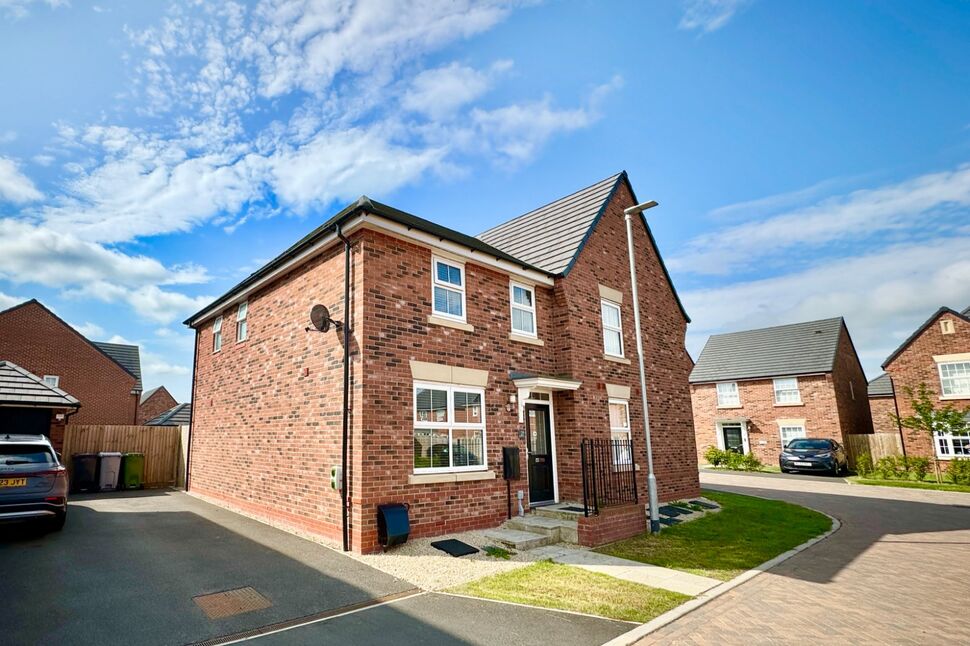 Main image of 3 bedroom Semi Detached House for sale, Thomas Fairfax Way, Henhull, Cheshire, CW5