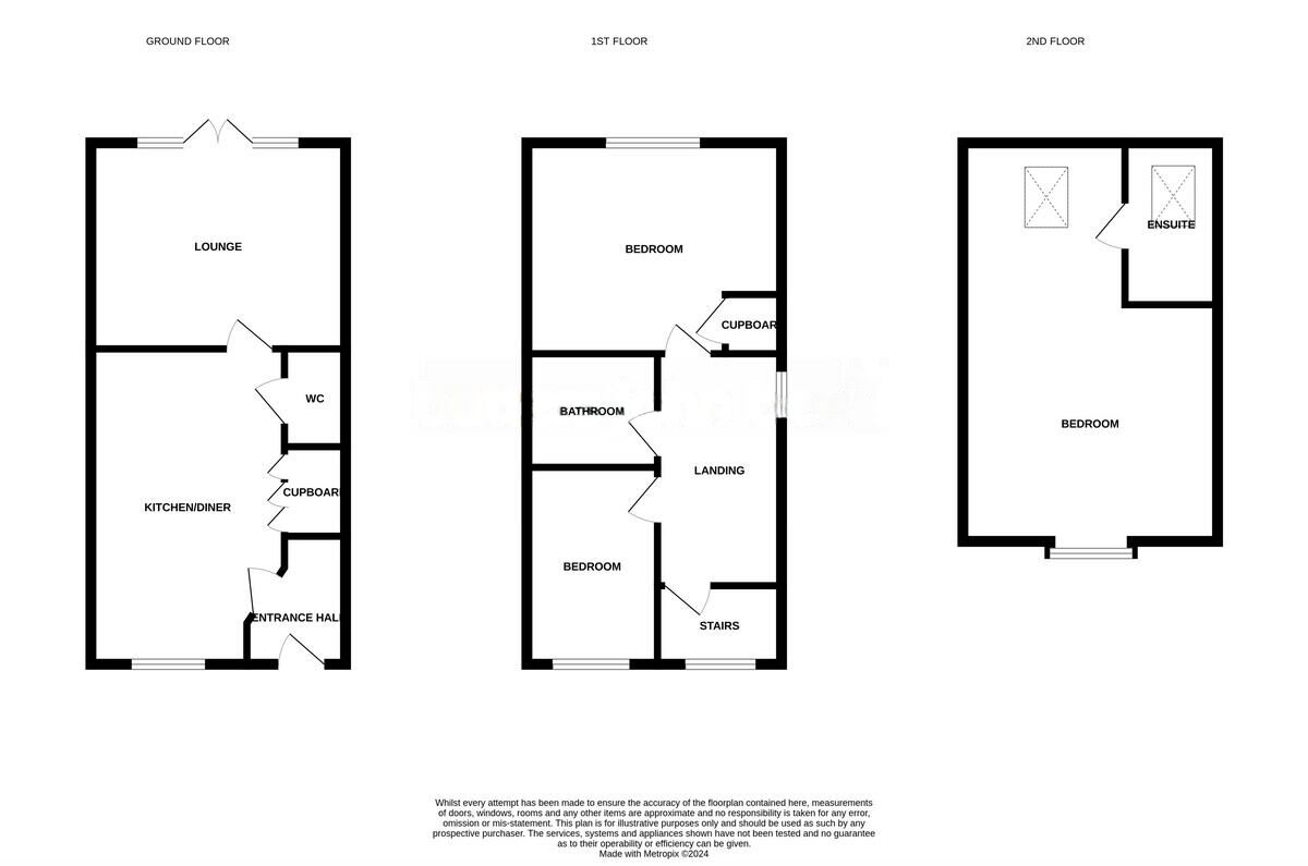 Floorplan of 3 bedroom Semi Detached House for sale, Ayrshire Drive, Henhull, Cheshire, CW5