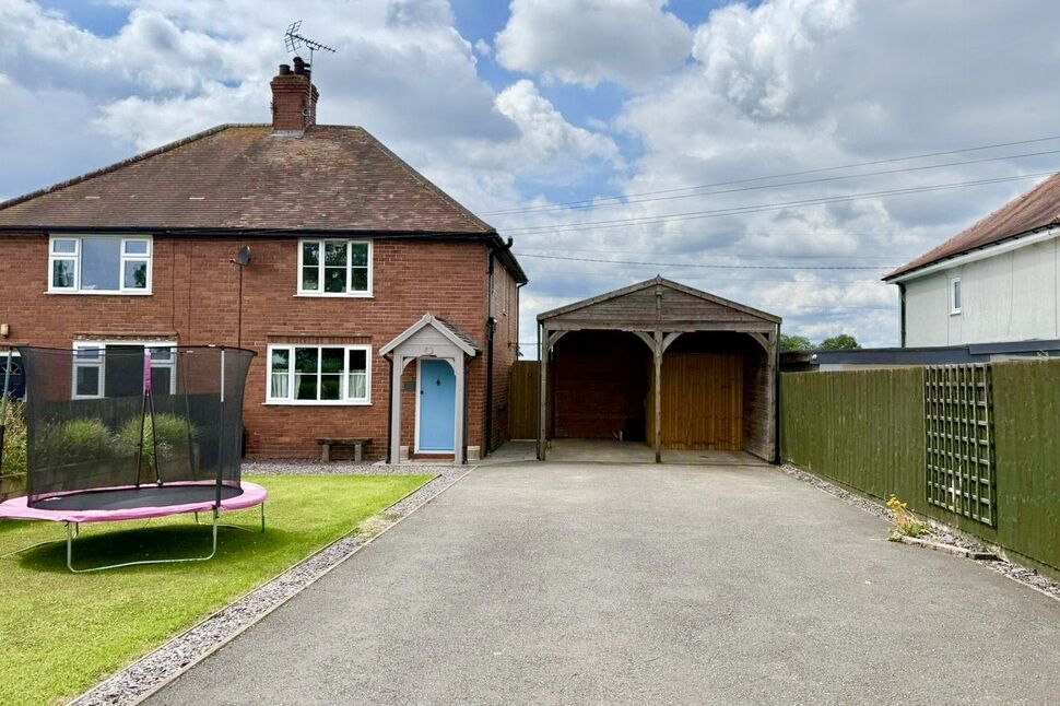 Main image of 3 bedroom Semi Detached House for sale, Mill Lane, Blakenhall, Cheshire, CW5