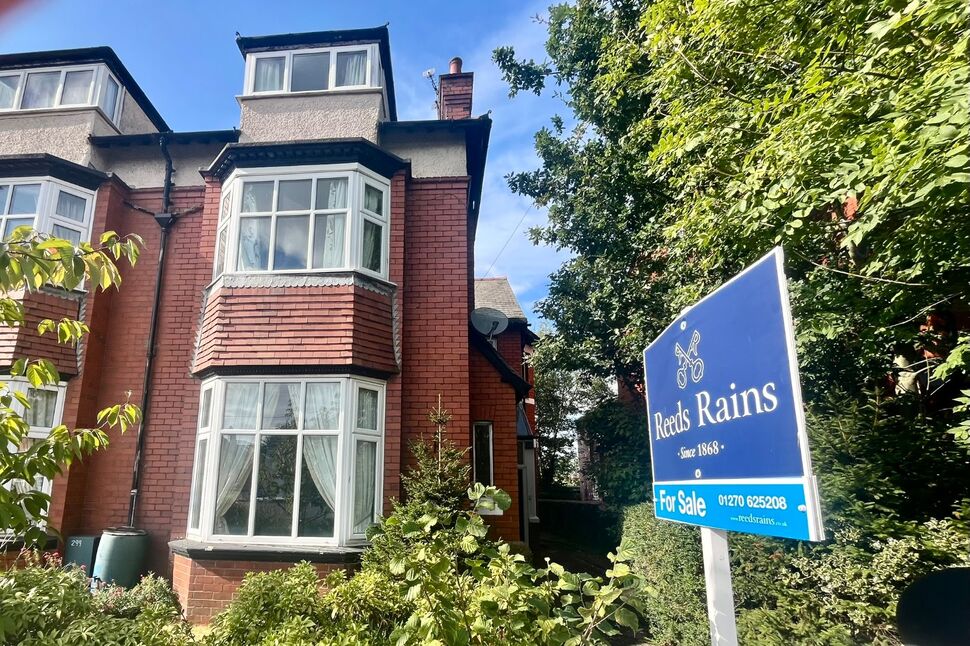 Main image of 5 bedroom Semi Detached House for sale, Nantwich Road, Crewe, Cheshire, CW2