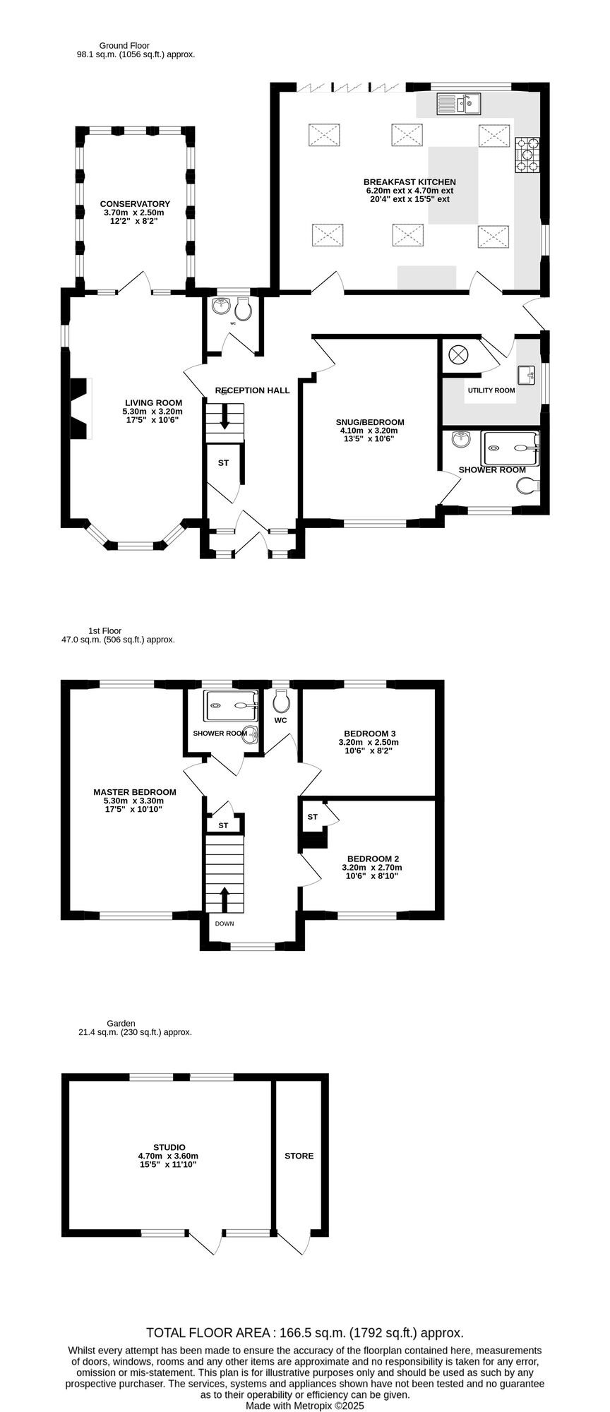 Floorplan of 4 bedroom Detached House for sale, Colleys Lane, Willaston, Cheshire, CW5