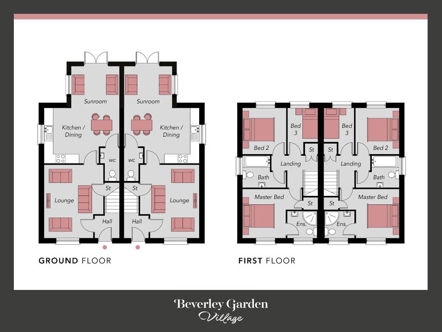 3 bedroom Semi Detached House for sale, Beverley Garden Village, Bangor