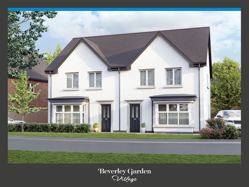 4 bedroom Semi Detached House for sale, Beverley Garden Village, Bangor Road, BT23 £250,000