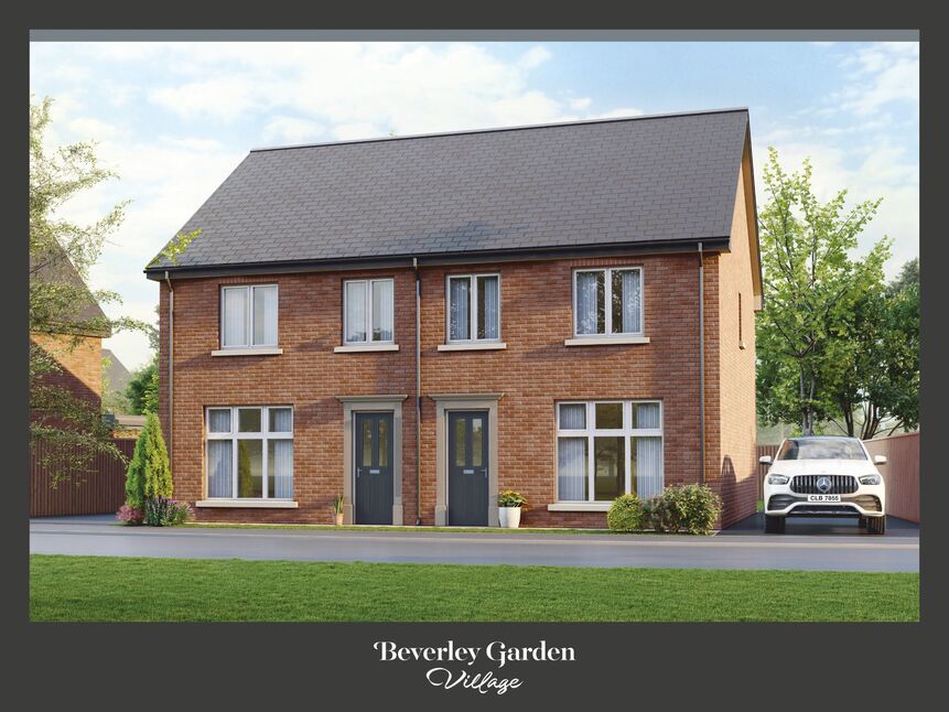 Main image of 3 bedroom Semi Detached House for sale, Beverley Garden Village, Bangor Road, County Down, BT23