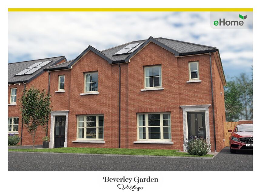 Main image of 3 bedroom Semi Detached House for sale, Beverley Garden Village, Bangor Road, County Down, BT23
