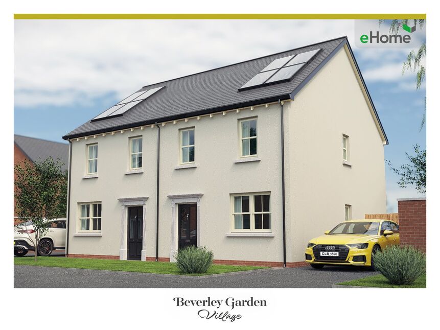 Main image of 3 bedroom Semi Detached House for sale, Beverley Garden Village, Bangor Road, County Down, BT23