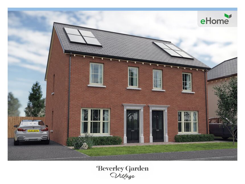 Main image of 3 bedroom Semi Detached House for sale, Beverley Garden Village, Bangor Road, County Down, BT23