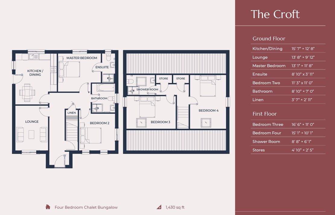Floorplan of 4 bedroom Detached House for sale, St Andrews Point, Shore Road, County Down, BT22