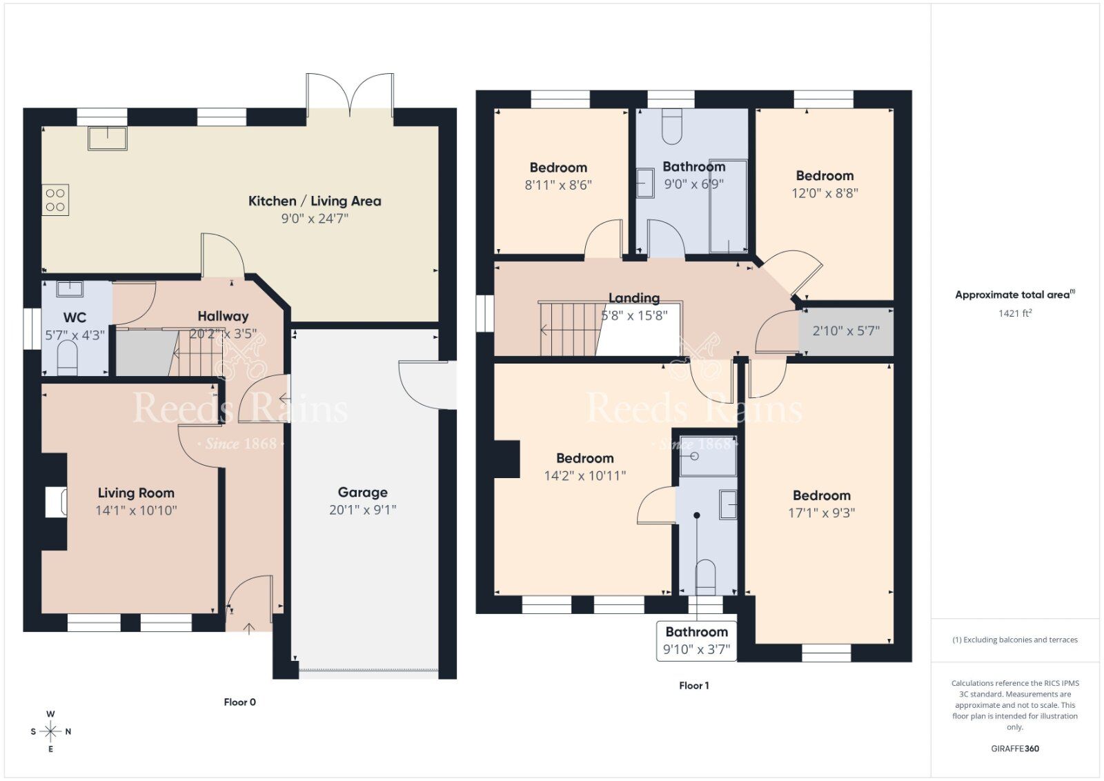 Floorplan of 4 bedroom Detached House for sale, Tides Cove, Portavogie, Newtownards, BT22