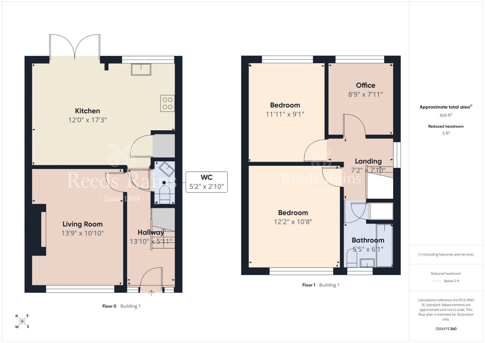 Floorplan of 3 bedroom Semi Detached House for sale, Bowland Heights, Newtownards, County Down, BT23