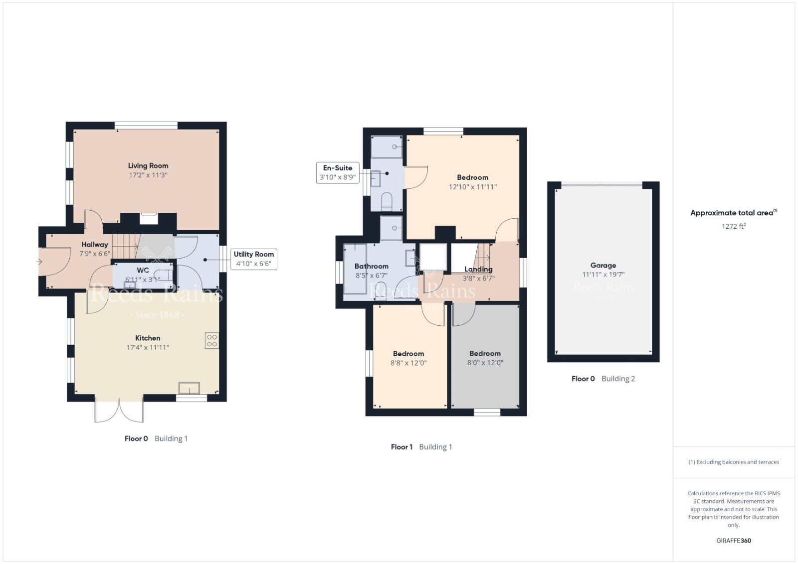 Floorplan of 3 bedroom Detached House for sale, Paddock Gardens, Carrowdore, County Down, BT22