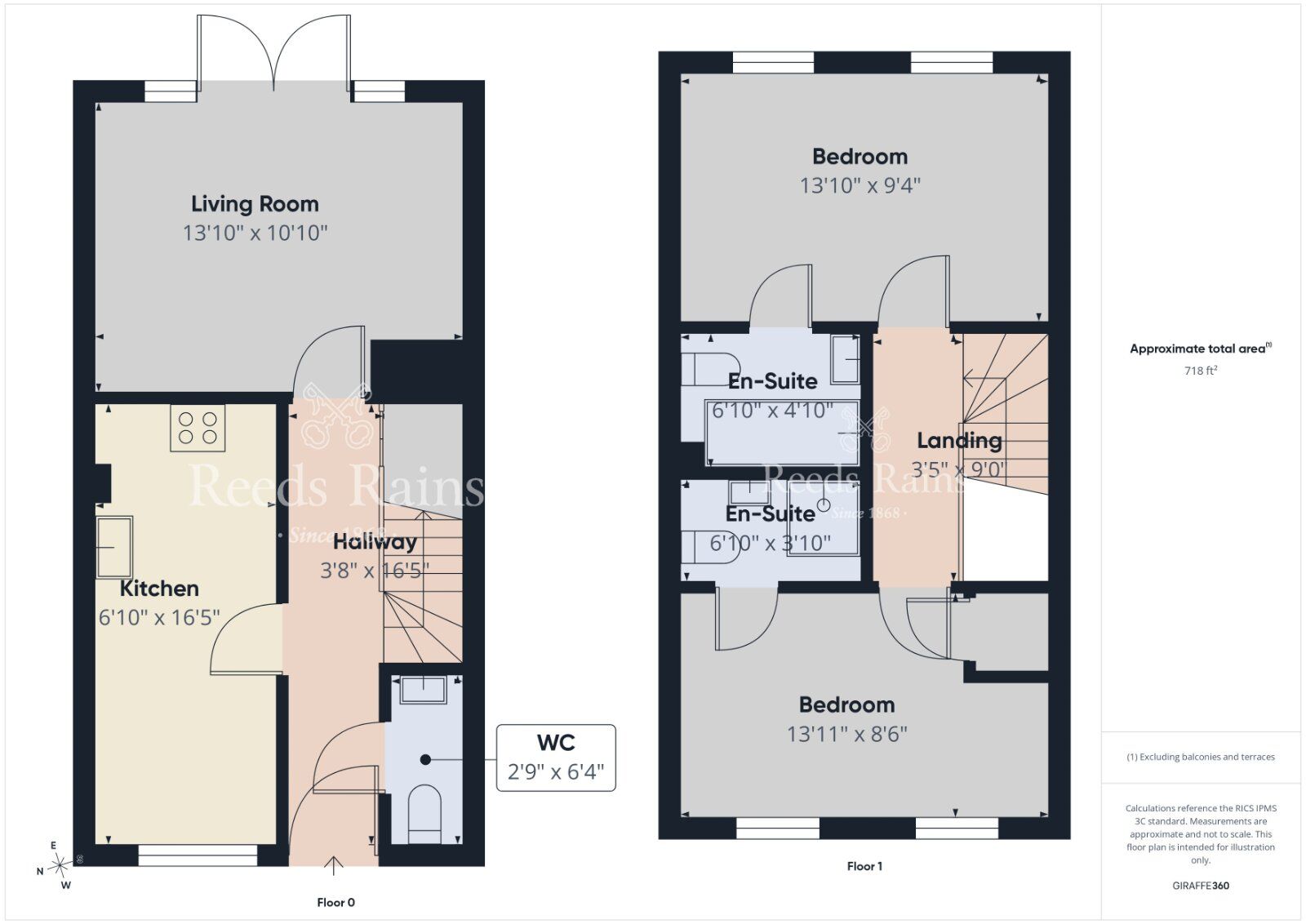 Floorplan of 2 bedroom Semi Detached House for sale, Blackwood Avenue, Newtownards, County Down, BT23