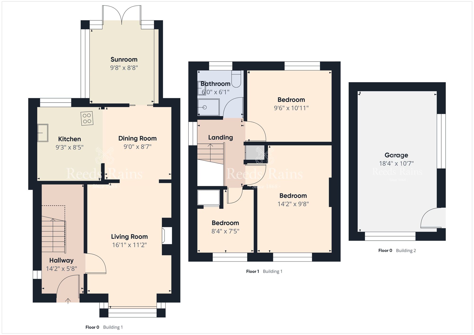 Floorplan of 3 bedroom Semi Detached House for sale, Ringhaddy Drive, Newtownards, County Down, BT23