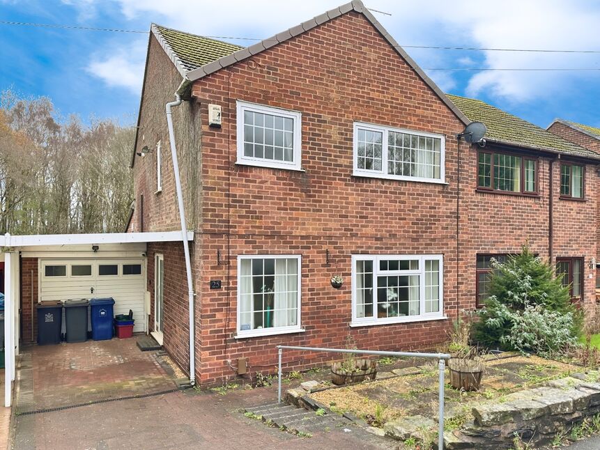 Main image of 3 bedroom Semi Detached House for sale, Melvyn Crescent, Newcastle, Staffordshire, ST5