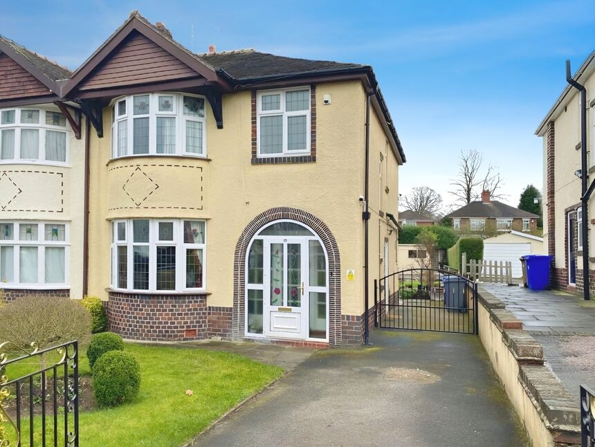 Main image of 3 bedroom Semi Detached House for sale, Whalley Avenue, Stoke-On-Trent, ST4
