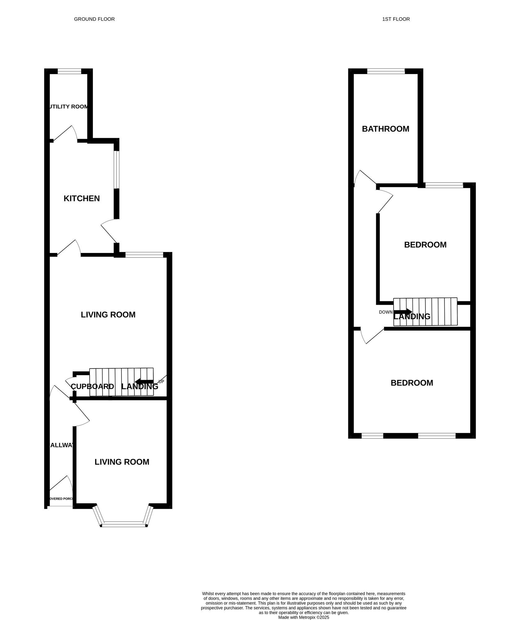 Floorplan of 2 bedroom End Terrace House for sale, Sturgess Street, Stoke-on-Trent, Staffordshire, ST4