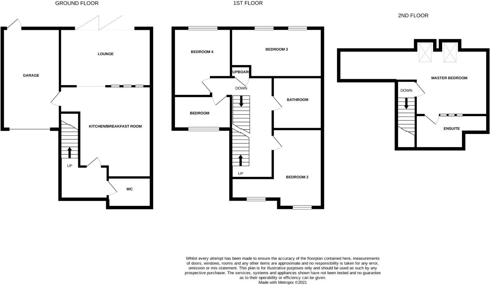 Floorplan of 4 bedroom Detached House to rent, Eccleshall Road, Loggerheads, Staffordshire, TF9