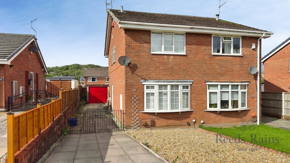 Main image of 2 bedroom Semi Detached House for sale, Brutus Road, Newcastle, Staffordshire, ST5