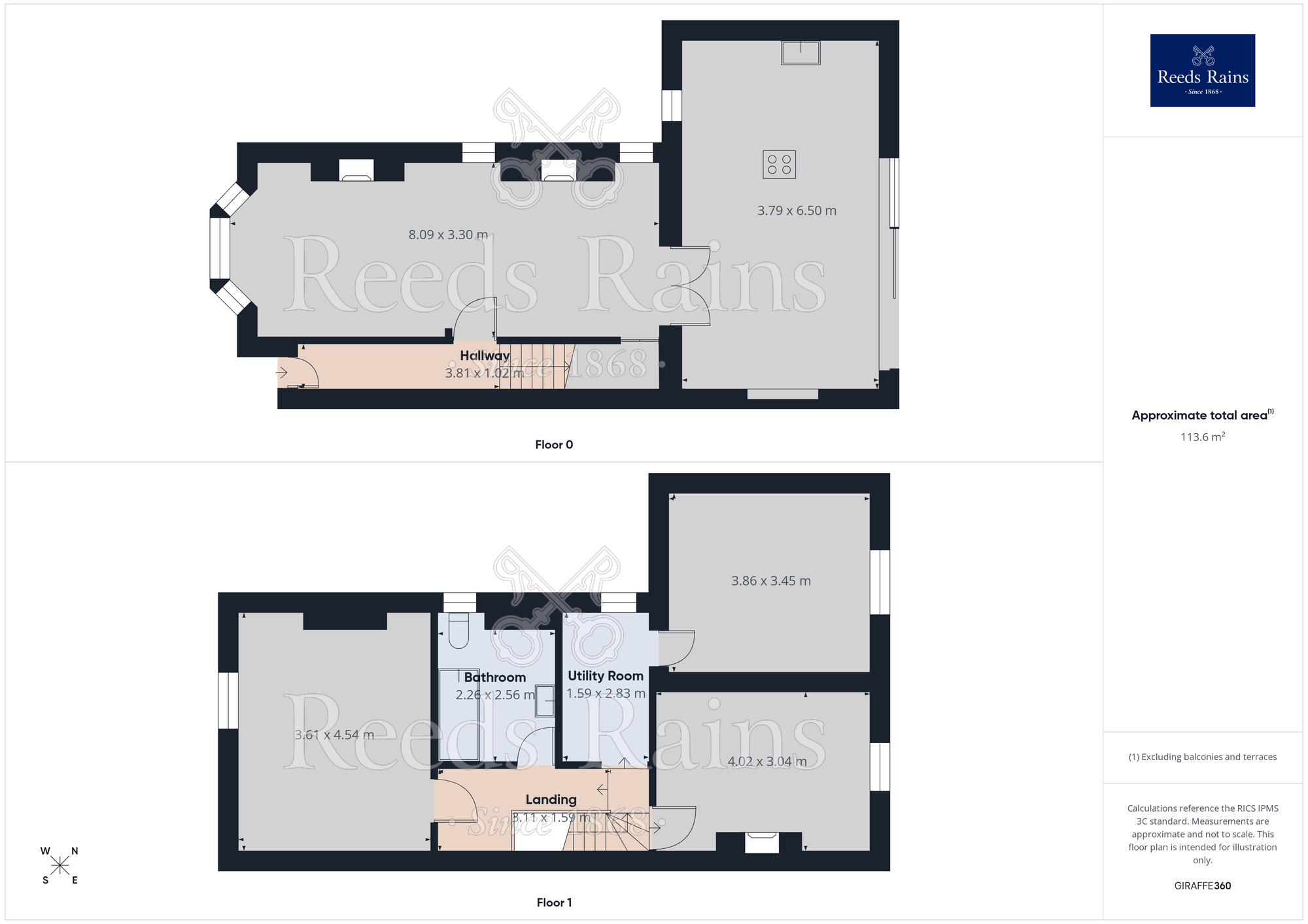 Floorplan of 3 bedroom Semi Detached House to rent, Norley Road, Cuddington, Cheshire, CW8