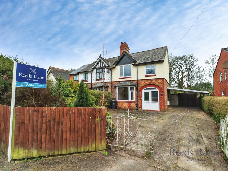 Main image of 3 bedroom Semi Detached House for sale, Warrington Road, Cuddington, Cheshire, CW8