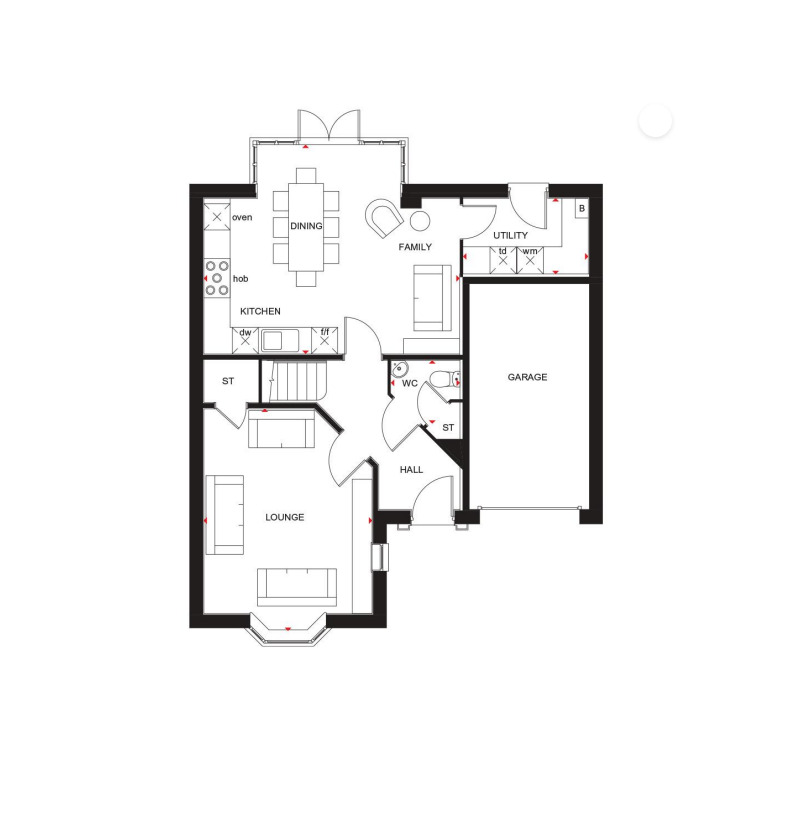 4 bedroom Detached House for sale, Grange Ash Close, Flockton, WF4 £400,000