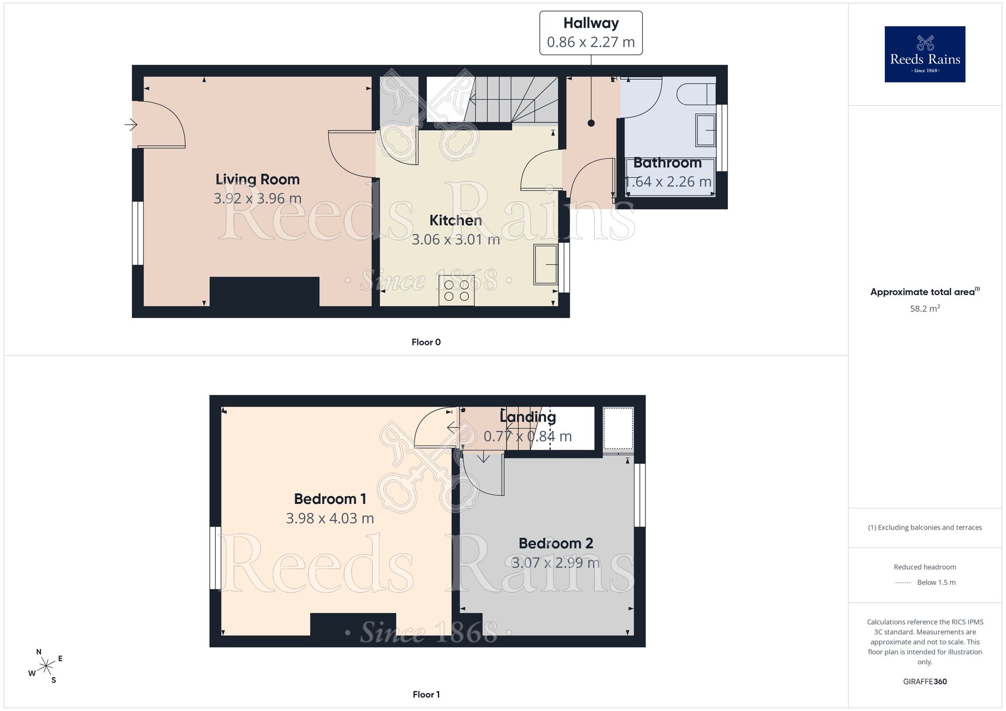 Floorplan of 2 bedroom Mid Terrace House for sale, Bramah Street, Barnsley, S71