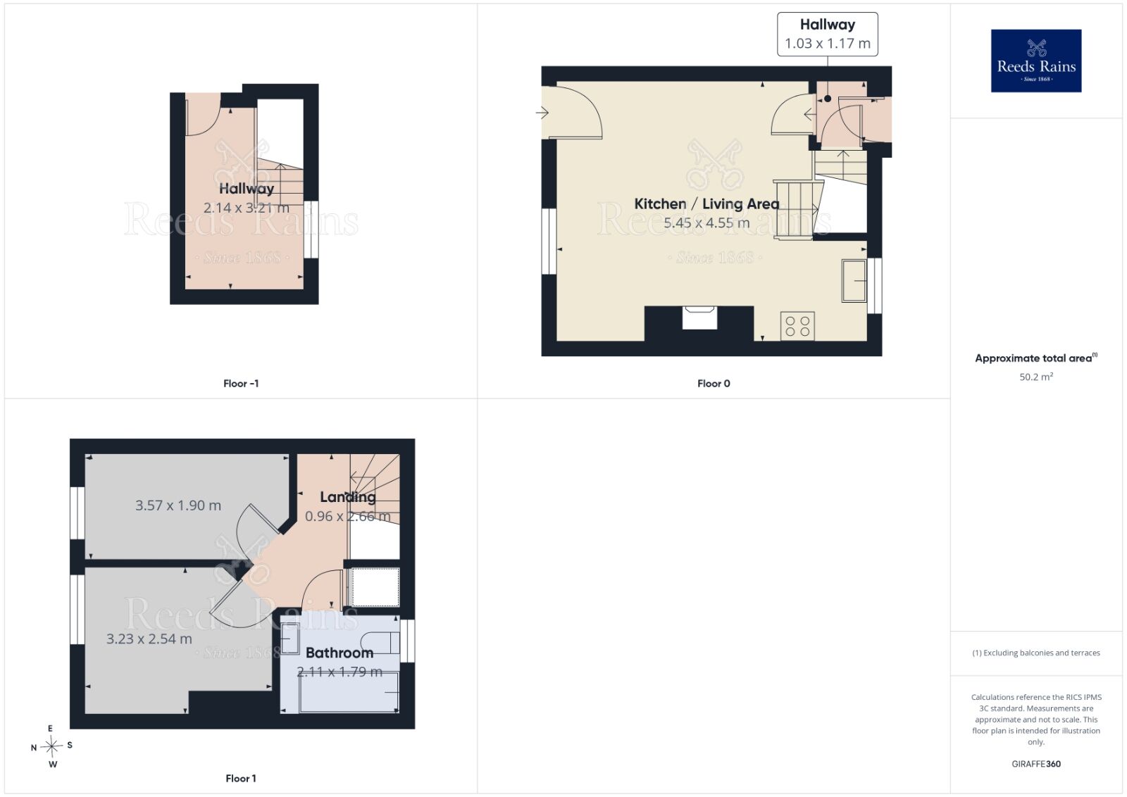 Floorplan of 2 bedroom Mid Terrace House to rent, Manor Road, Ossett, West Yorkshire, WF5
