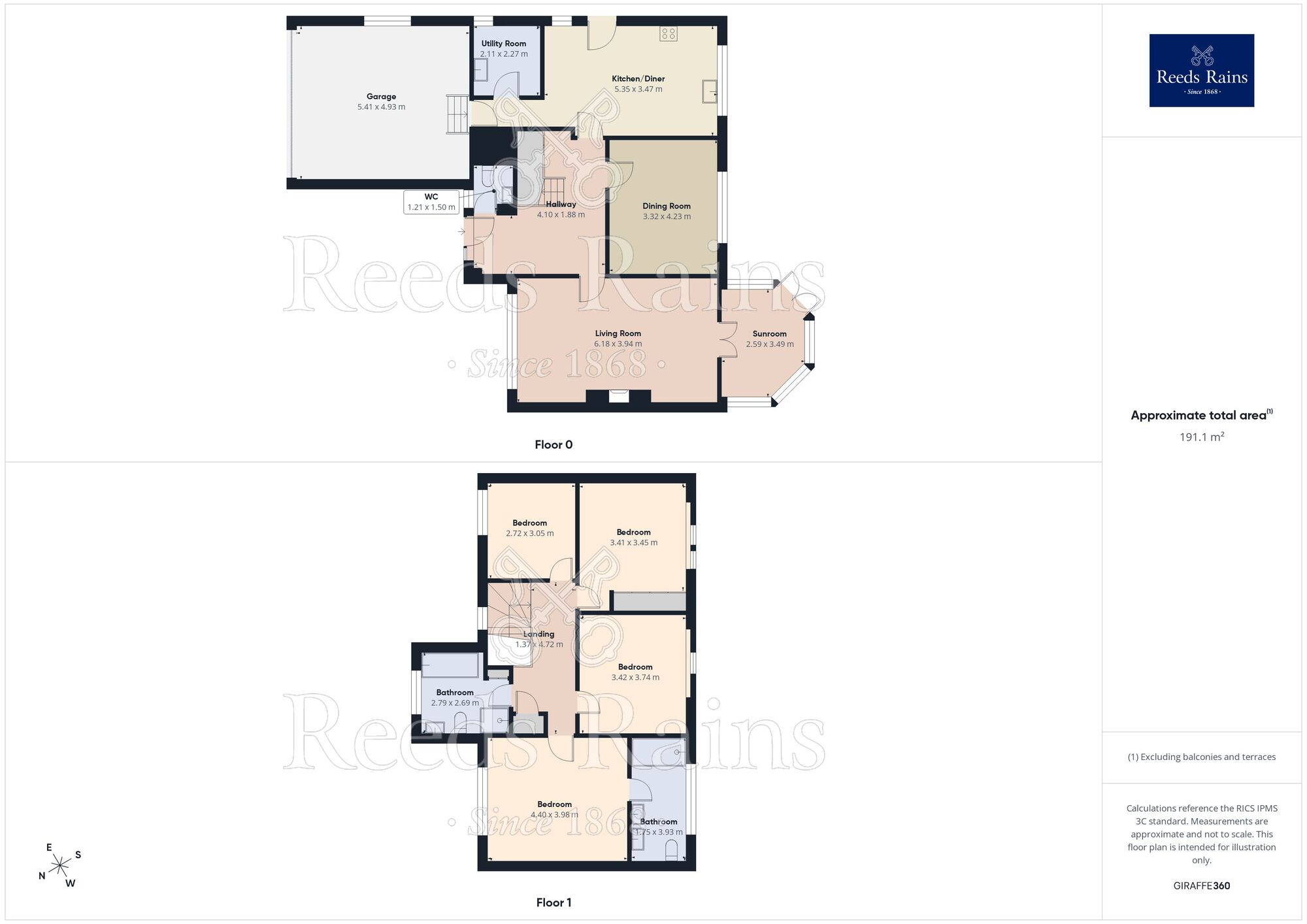 Floorplan of 4 bedroom Detached House for sale, Woodside Lodge, Kirkburton, West Yorkshire, HD8