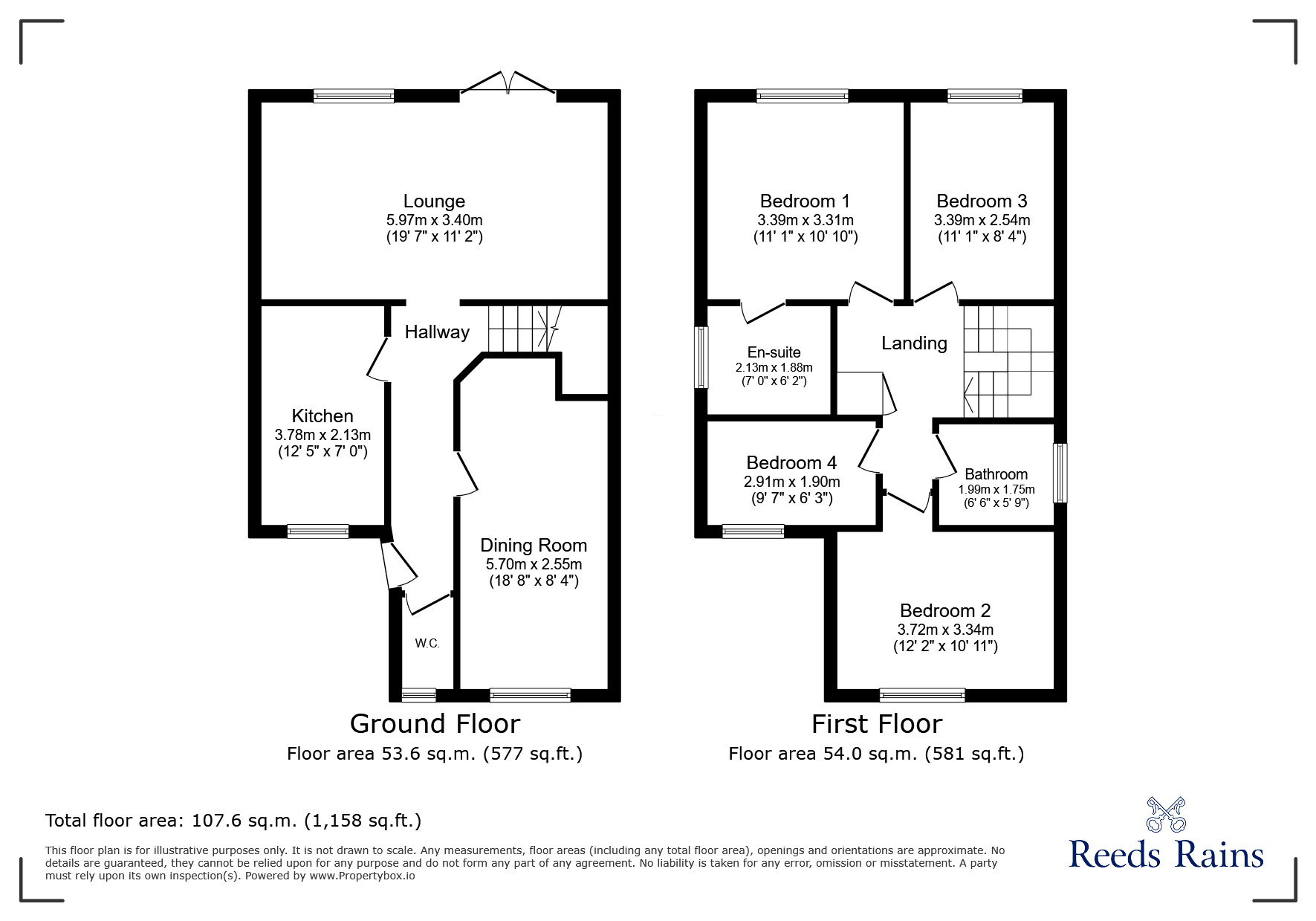 Floorplan of 4 bedroom Detached House for sale, Meadow Brook, Wigan, Greater Manchester, WN5