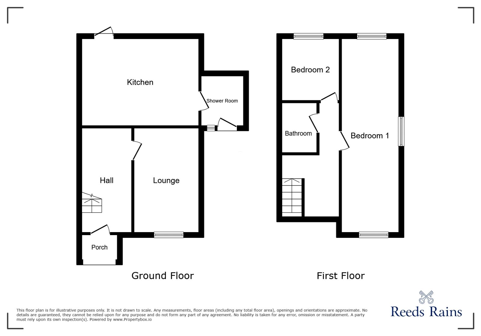 Floorplan of 3 bedroom Semi Detached House for sale, Violet Street, Ince, Greater Manchester, WN3