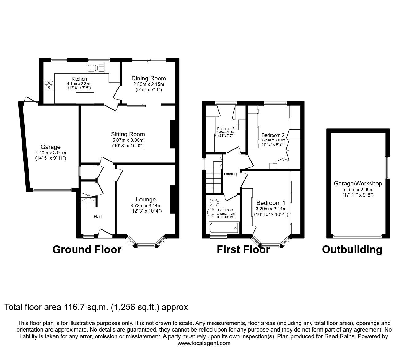 Floorplan of 3 bedroom Semi Detached House for sale, Braeside Crescent, Billinge, Merseyside, WN5