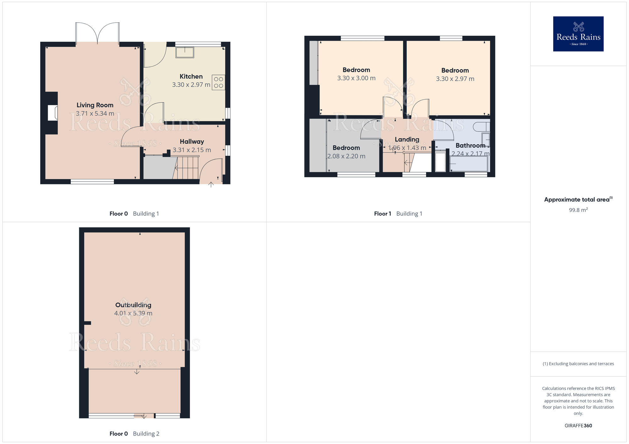 Floorplan of 3 bedroom Semi Detached House for sale, Acacia Crescent, Wigan, Greater Manchester, WN6