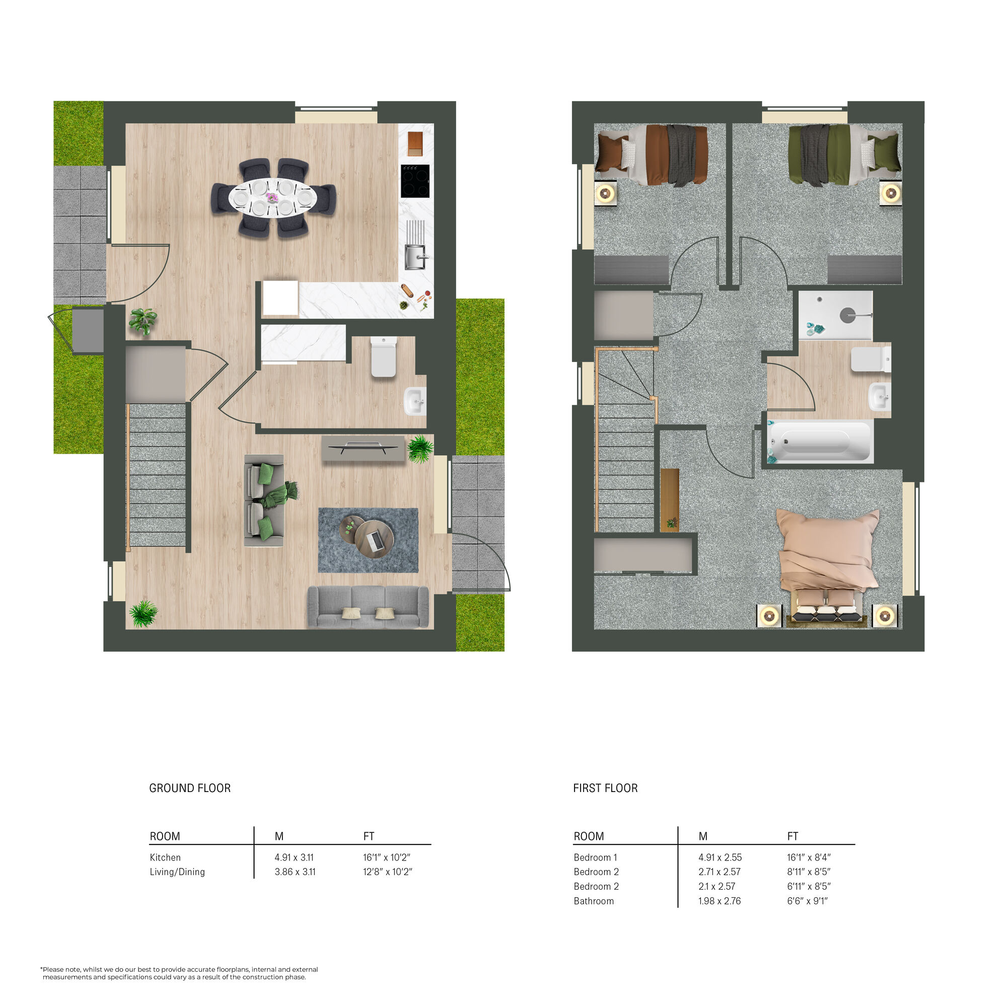 Floorplan of 3 bedroom Detached House to rent, Webb Road, Wigan, Greater Manchester, WN3