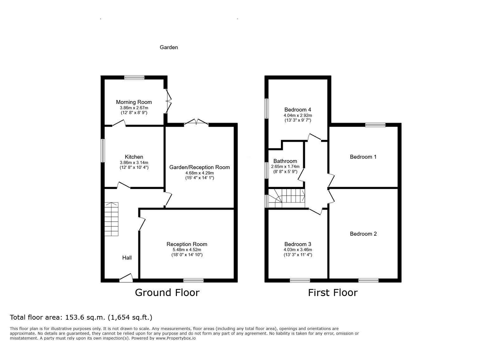 Floorplan of 4 bedroom Semi Detached House for sale, Wellington Way, London, E3